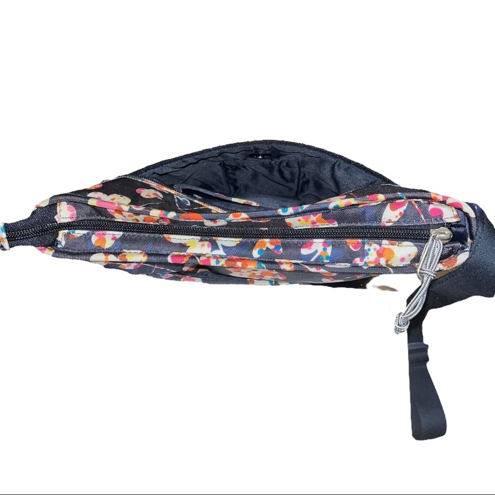Vera Bradley Navy Blue Floral Crossbody Bag - Picture 6 of 16